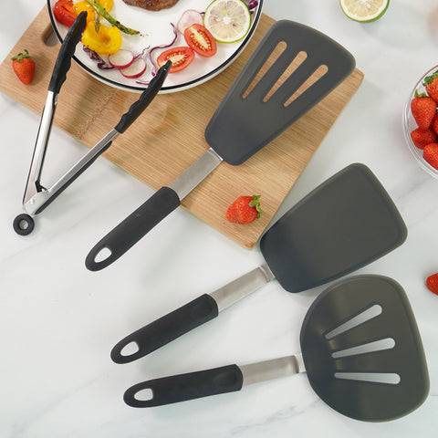 FlipSet — Silicone Teppanyaki Spatula