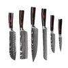 Damascus Chef Knife Set