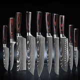 Damascus 10-Piece Set