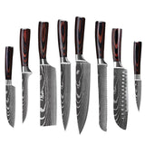 Damascus 8-Piece Set