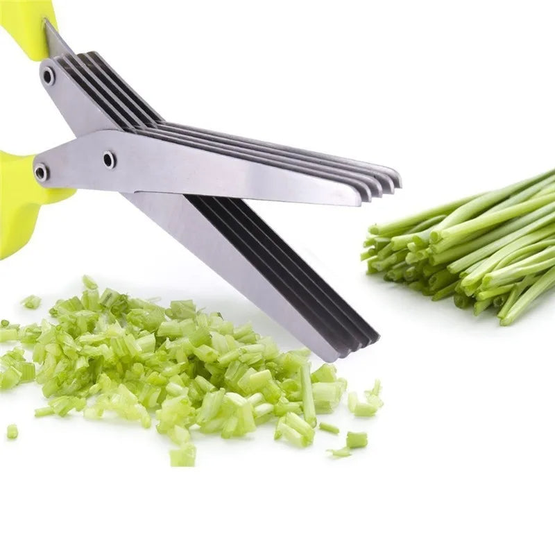 SnipFresh Multi-Layer Herb Scissors