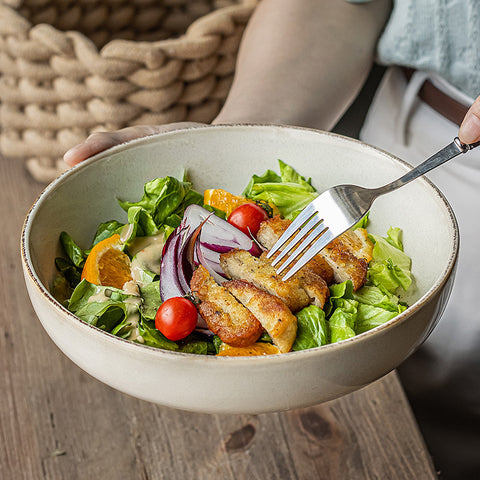 Artisan Glaze Ceramic Soup Bowls