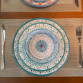 Relief Carved Melamine Plates & Pasta Bowls