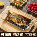 Microwave-Safe Rectangular Glass Baking Dish