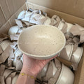 Speckled Ceramic Yogurt Bowls & Salad Plates