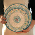Relief Carved Melamine Plates & Pasta Bowls