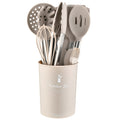 14-Piece Stainless Handle Silicone Cookware Set