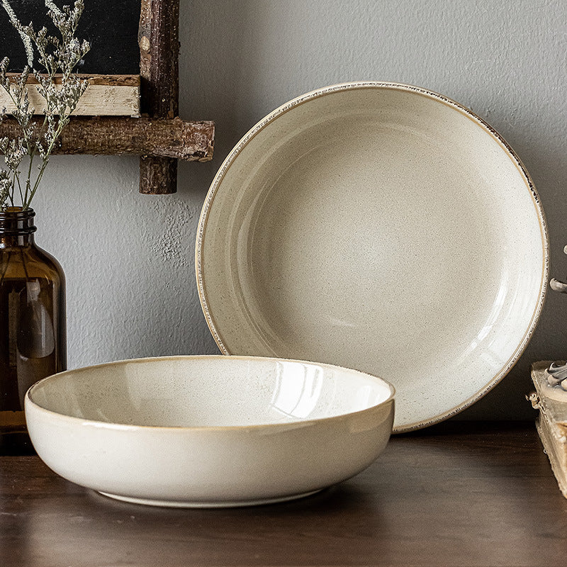 Artisan Glaze Ceramic Soup Bowls