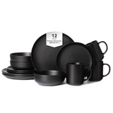 StoneServe 12-Piece Stoneware Dinnerware Set
