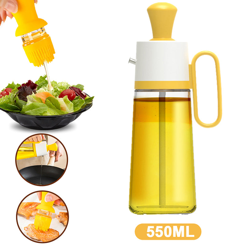 OilMist 2-in-1 Silicone Oil Dispenser