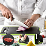 ThawBoard Defrosting Cutting Board with Sharpener